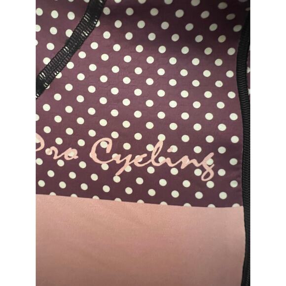 Women's Polka Dot Cycling Suit - Picture 9 of 11